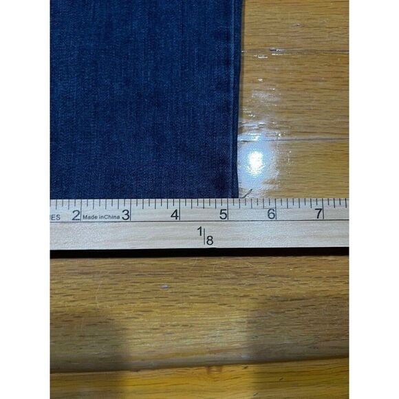 Cest Toi Jeans Womens 5 Paperbag Skinny Ankle Blue High Rise Belt Stretch Y2K - Picture 6 of 8